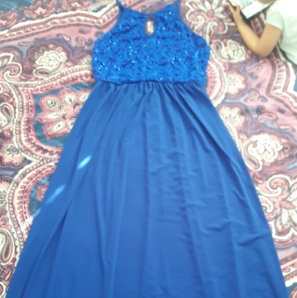 Royal Blue Dress